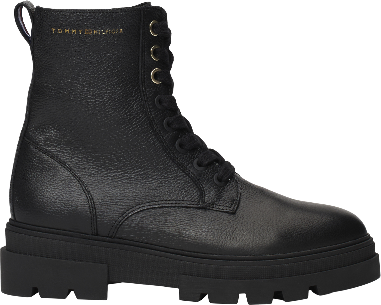Bicolor Leather Laceup