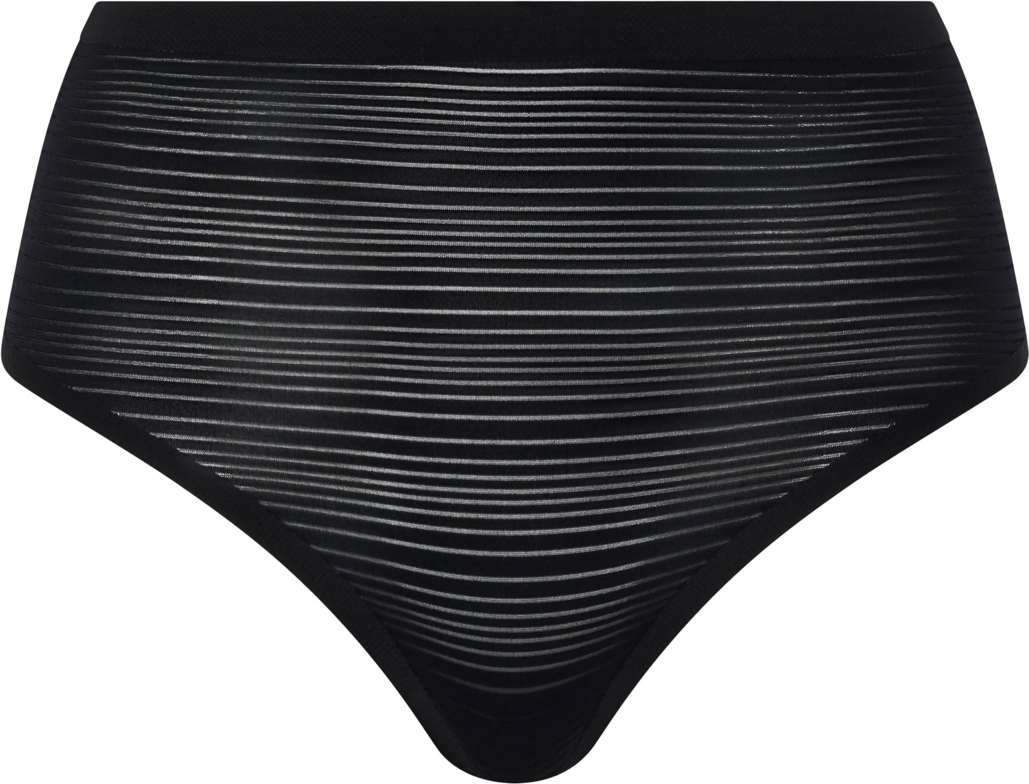 Soft Stretch Stripes High Waist Thong