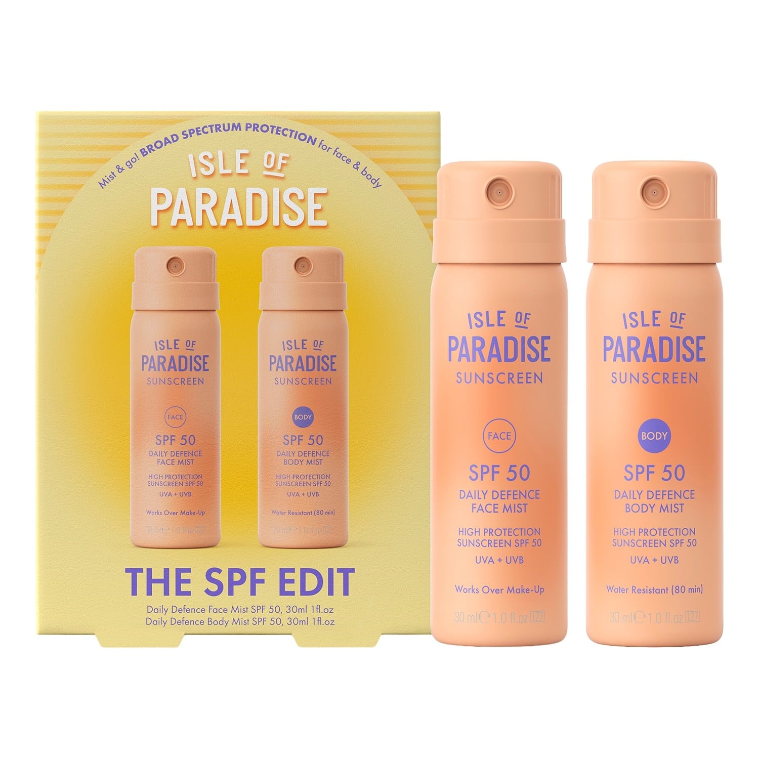 The SPF Edit Beskyttende Spf-mist til Ansigt og Krop