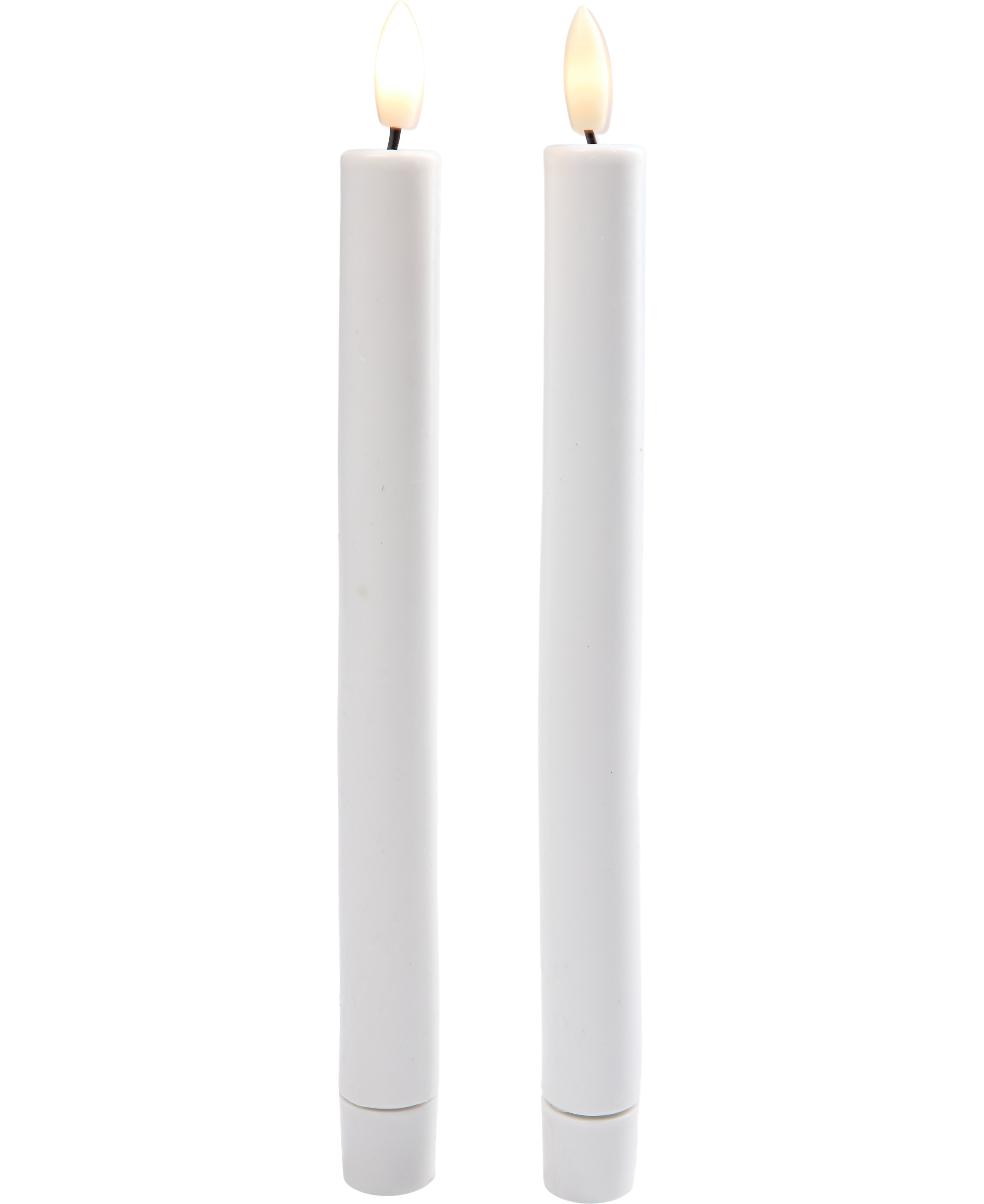 Sille Krone, 2stk sæt, Hvid