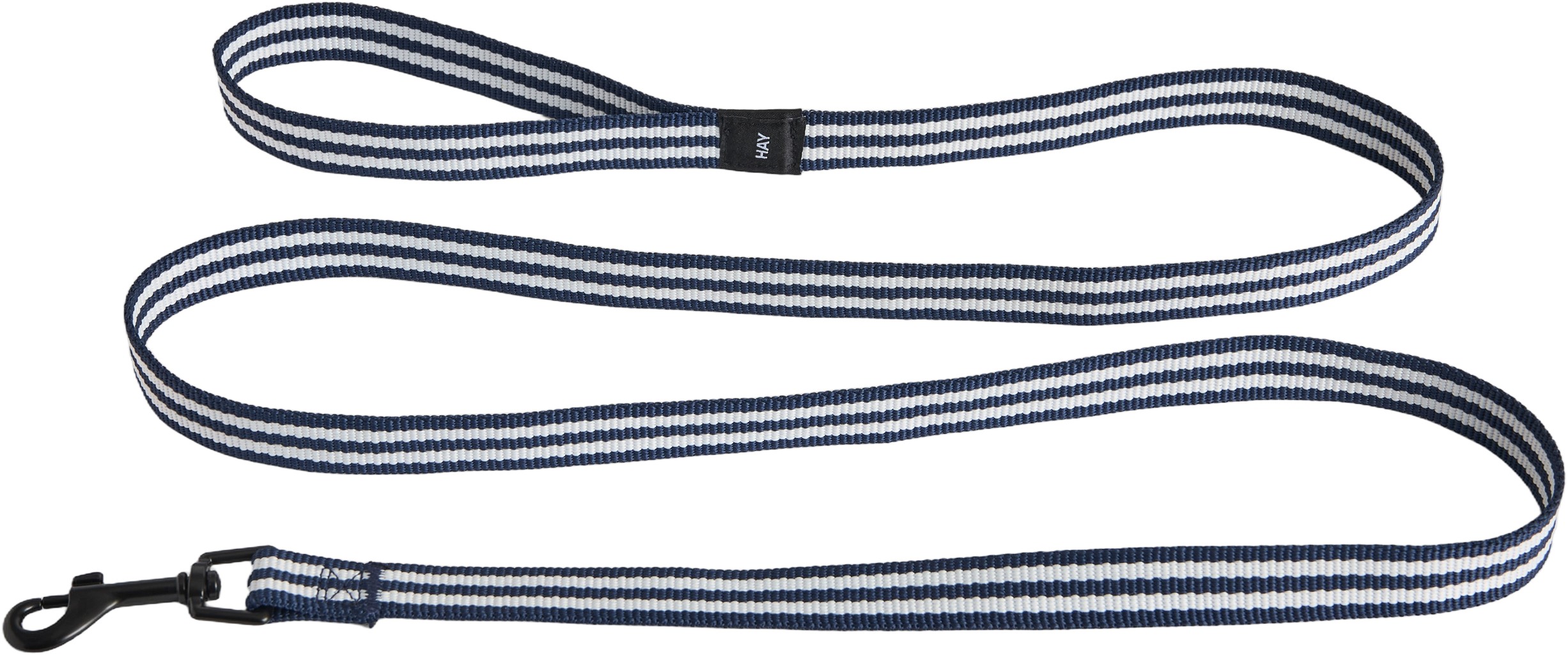 HAY Dogs Leashflat S/m-blue and wh