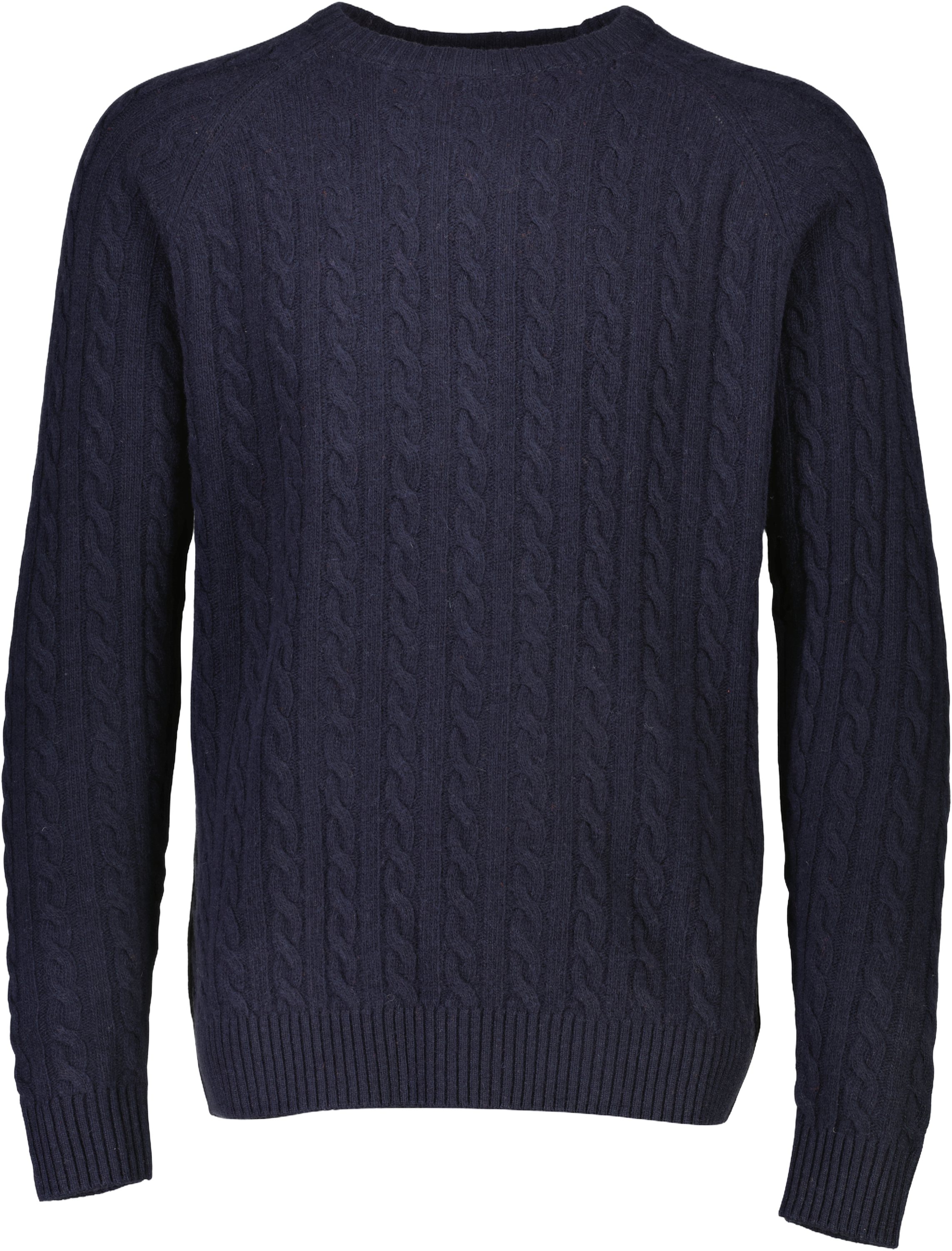 Lambswool Raglan Cable Oneck