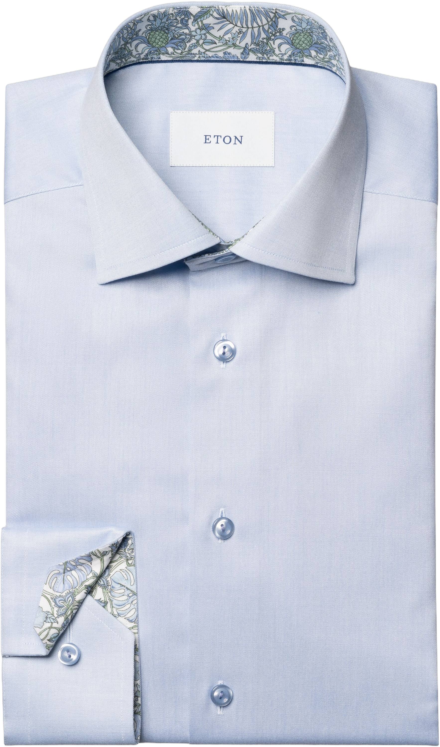 Floral Effect Signature Twill Shirt