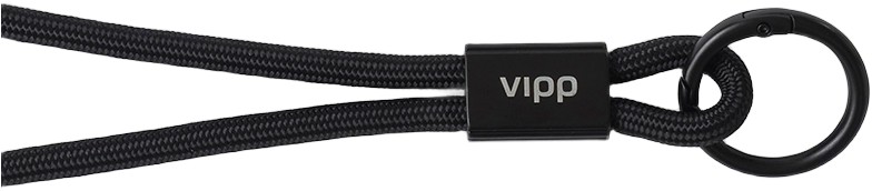Vipp320 Key Strap, Shelter, Black, 45 cm