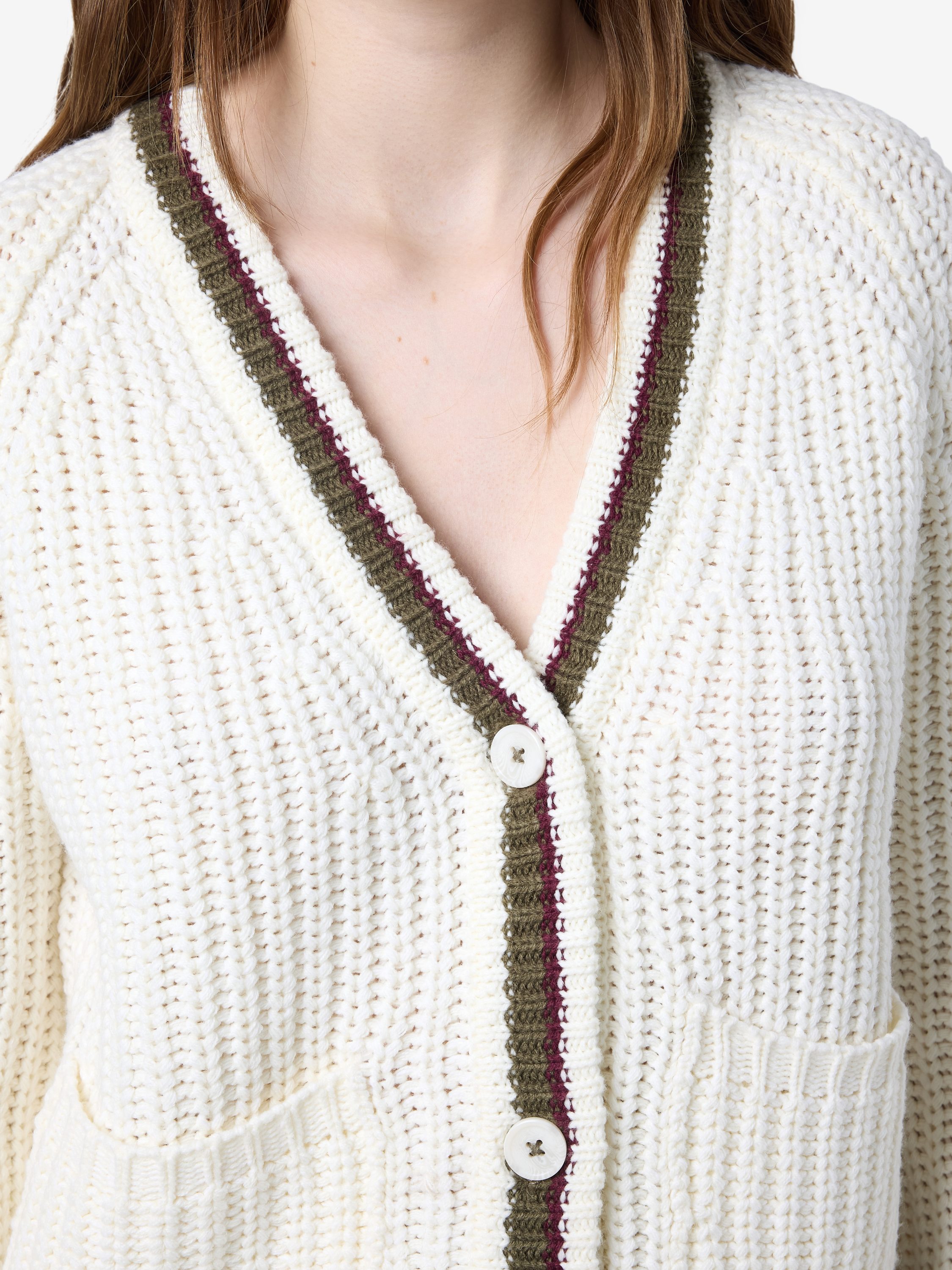 Nmcharlie L/S Varsity Knit Cardigan