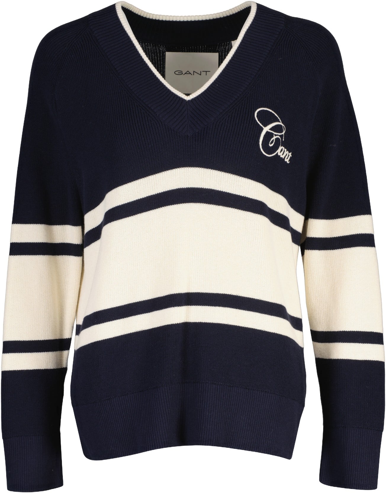 Cotton Varsity Vneck