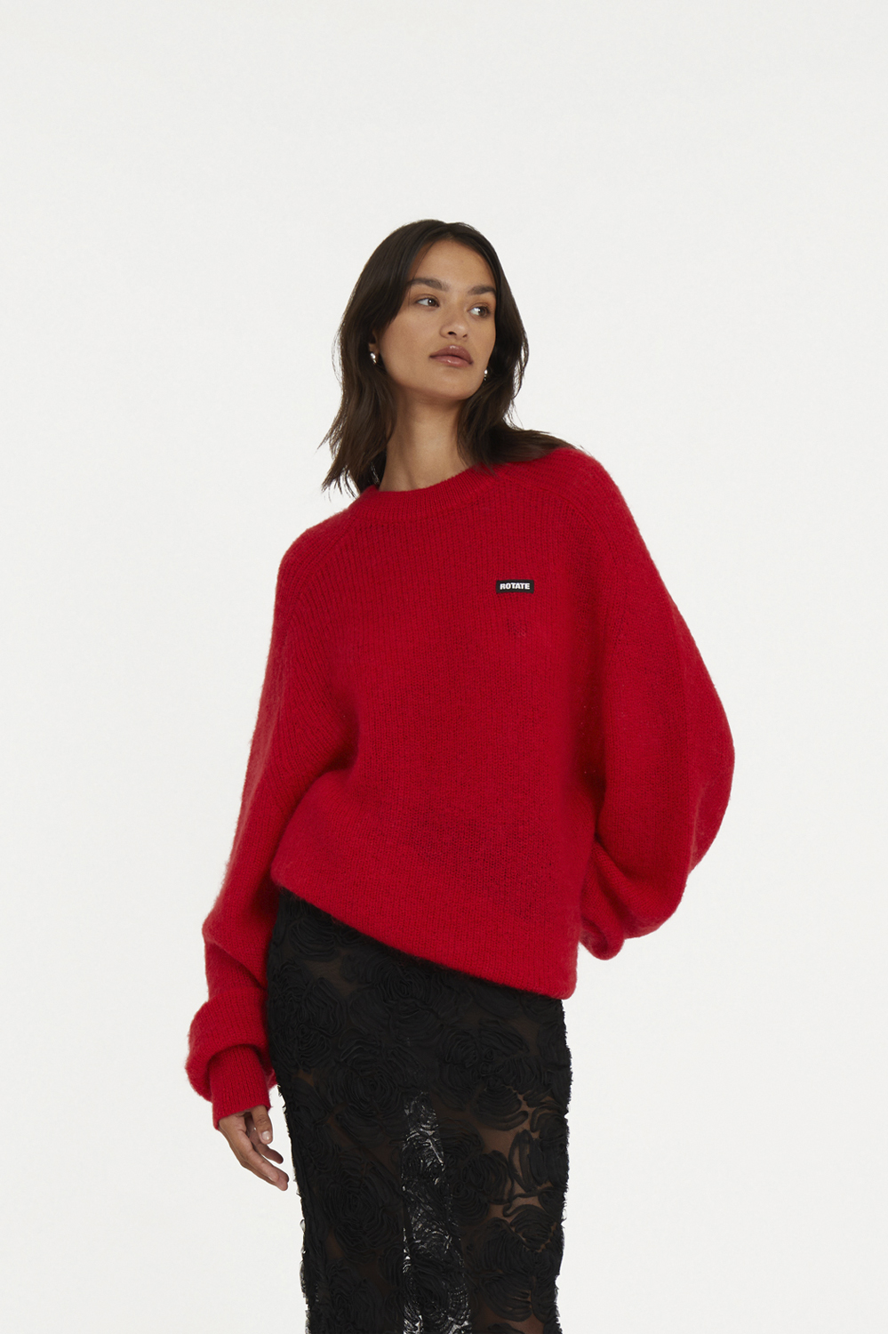 Light Knit Logo Sweater