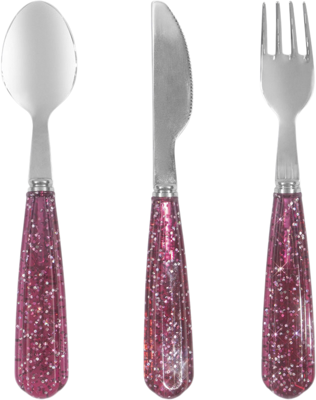 Glitter Cutlery