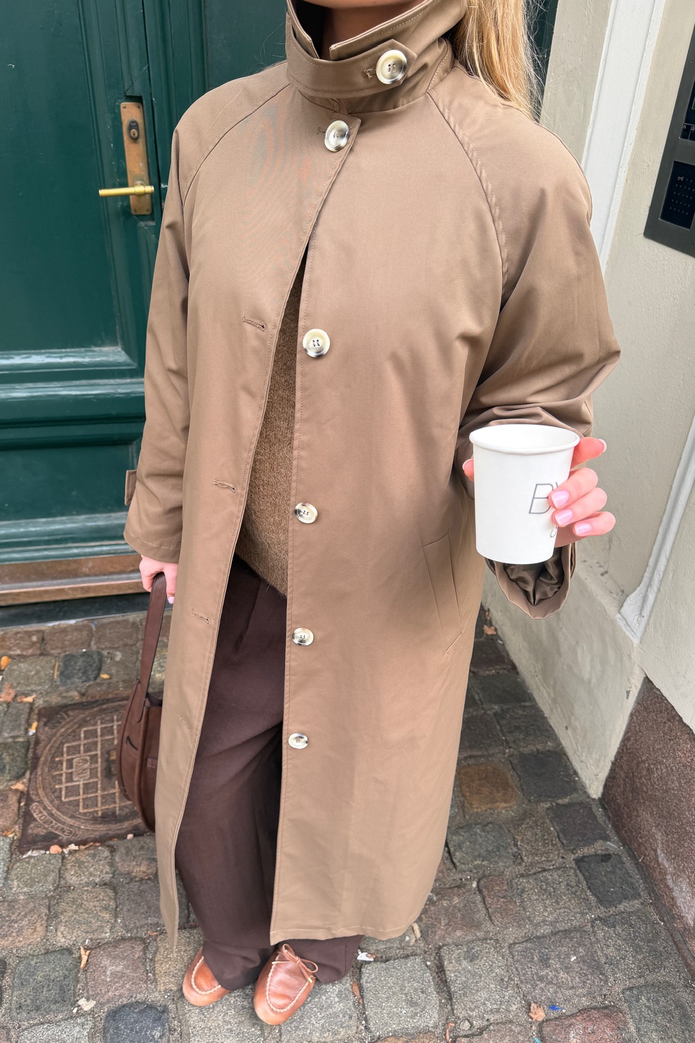 Avaic Trenchcoat Dark Brown