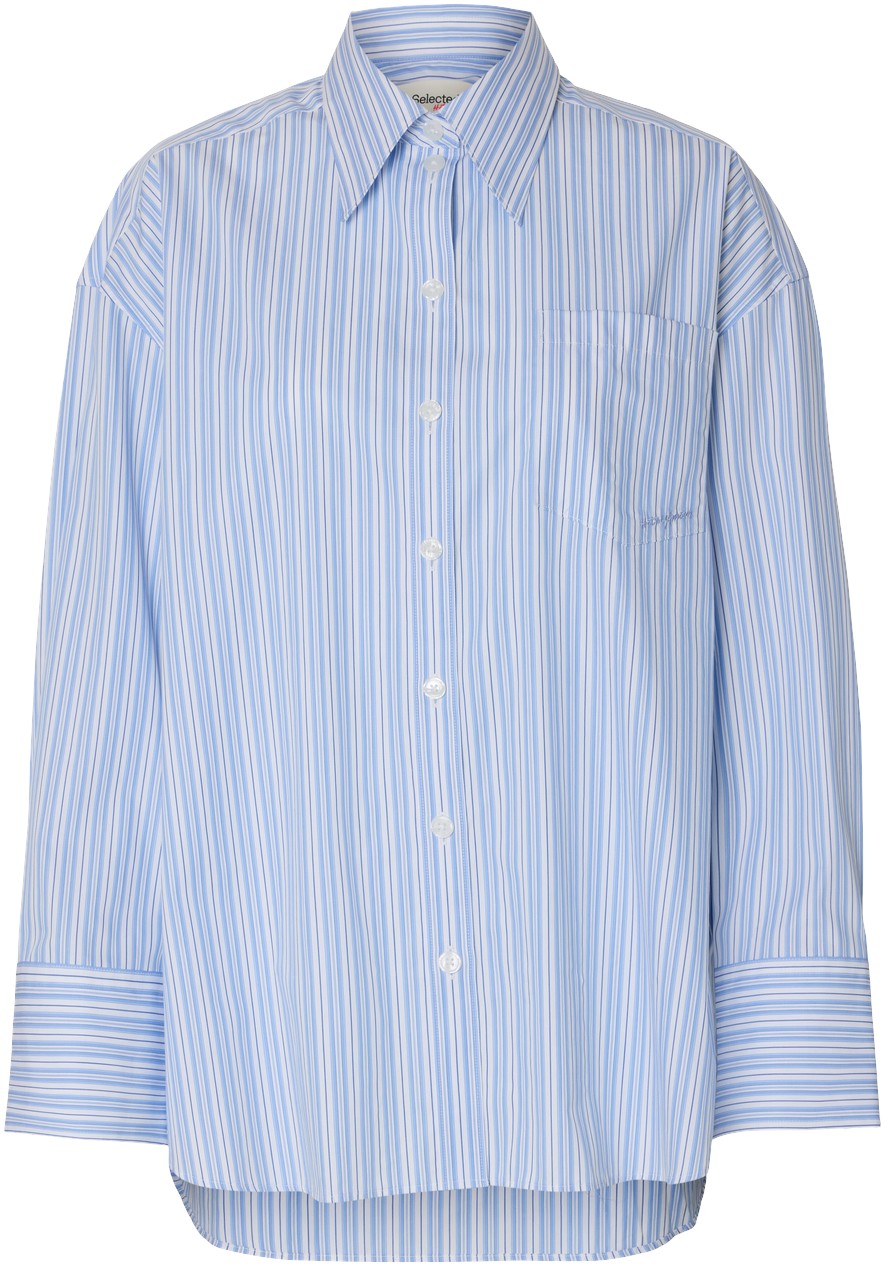 Slfhotel Amour Oversize LS Shirt B