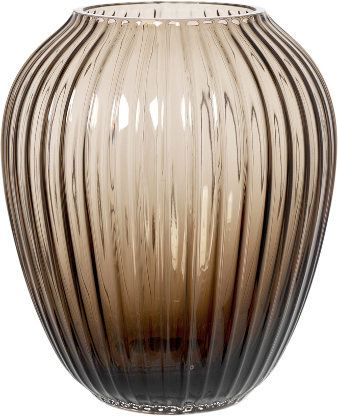 Hammershøi Vase H18. 5 Valnød