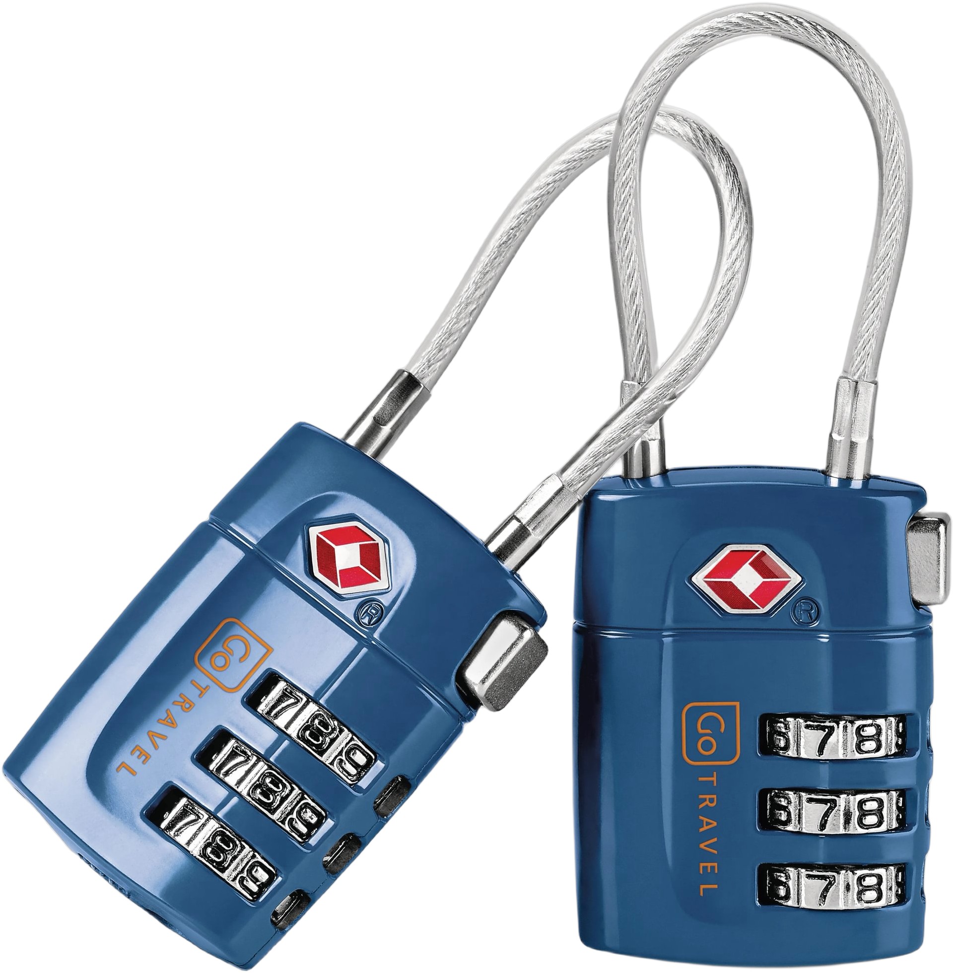 Combi Cable Twin Padlocks TSA