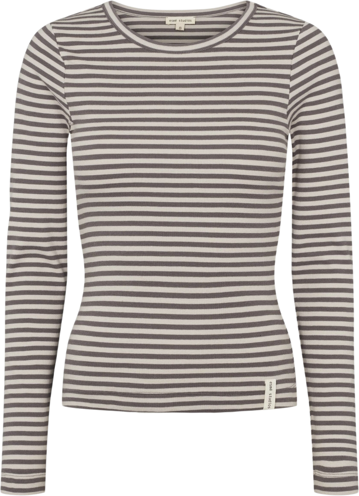 Esblossom Stripe Ls Top Gots