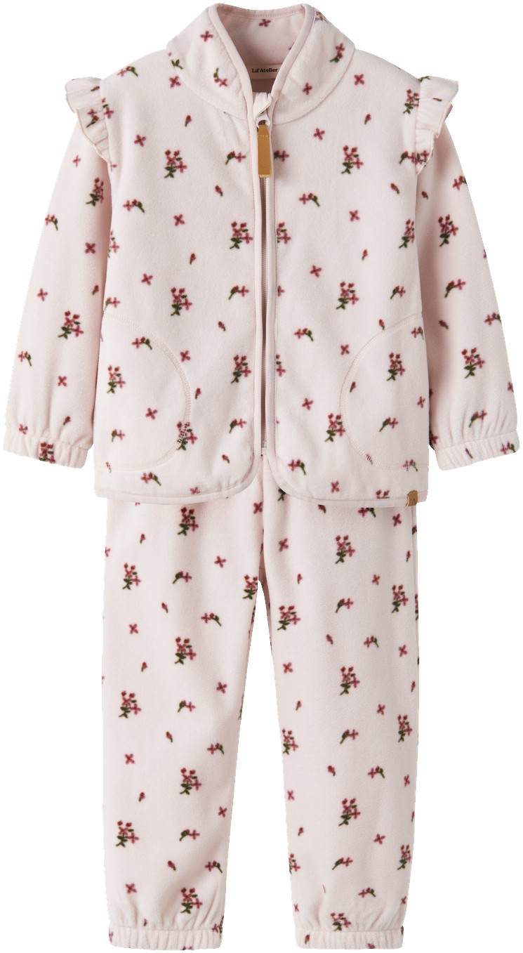Nmflaspektra Fleece SET AOP LIL