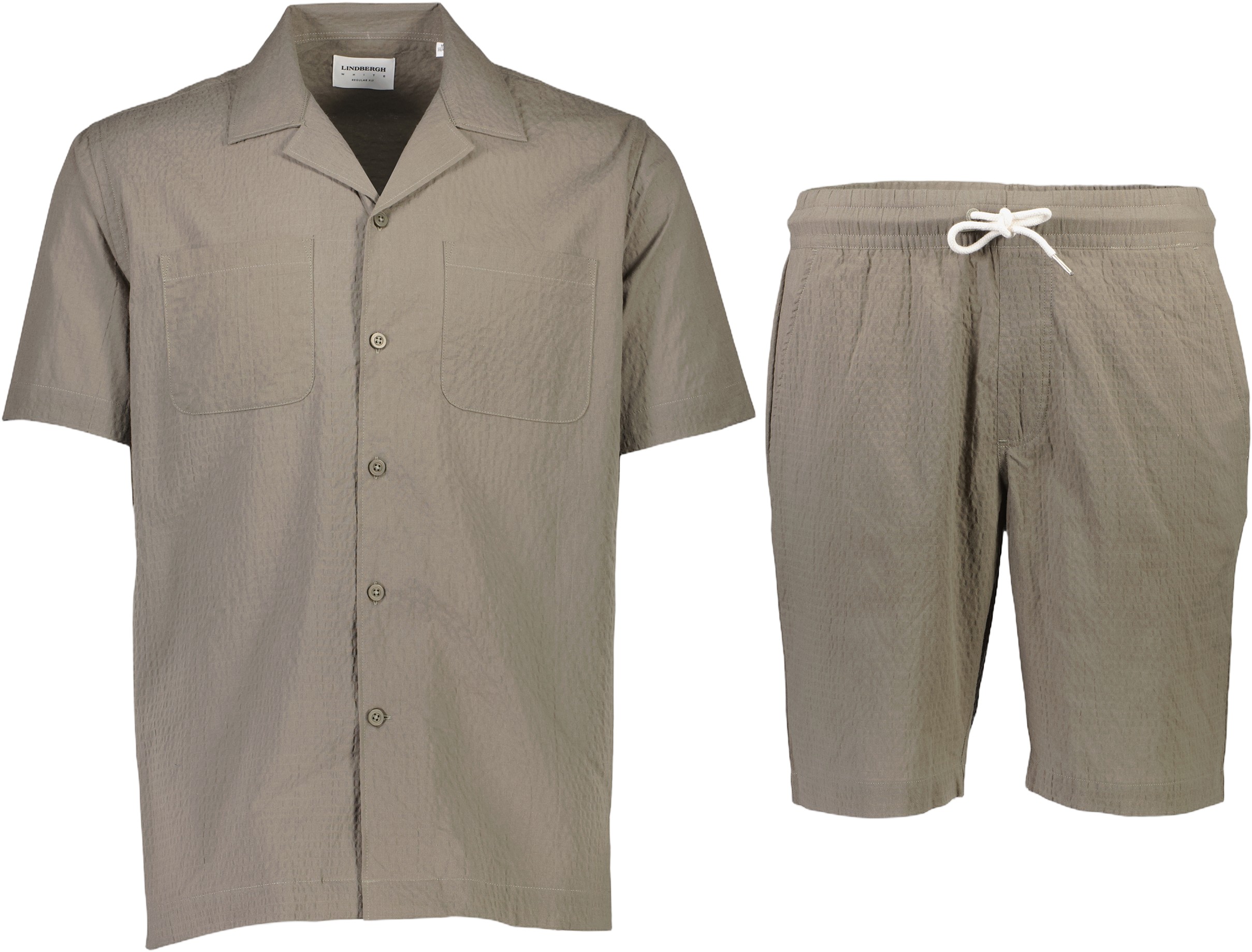 Seersucker Shirt S/S+Shorts