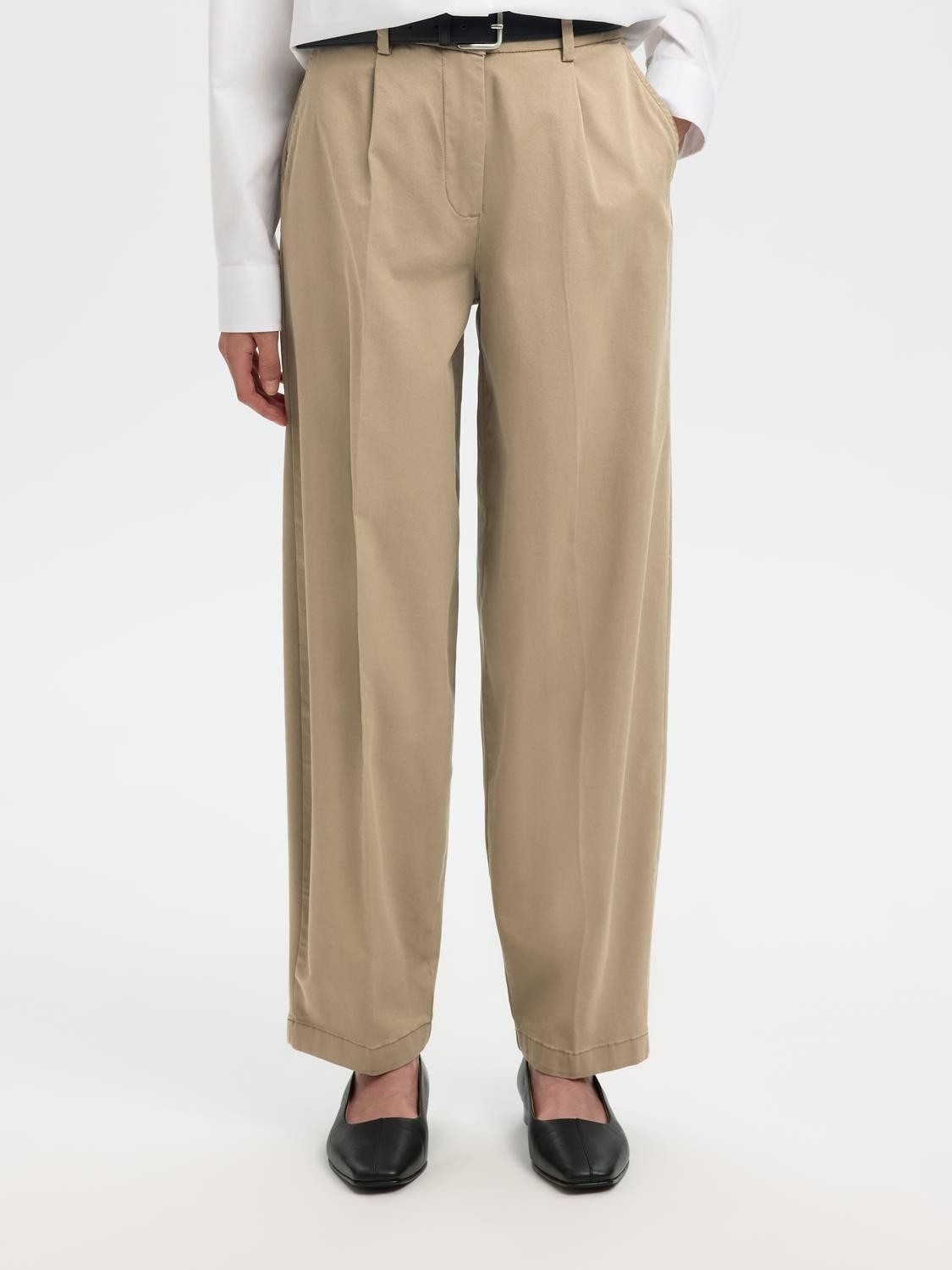Slfbarrel Mille HW Pant Noos