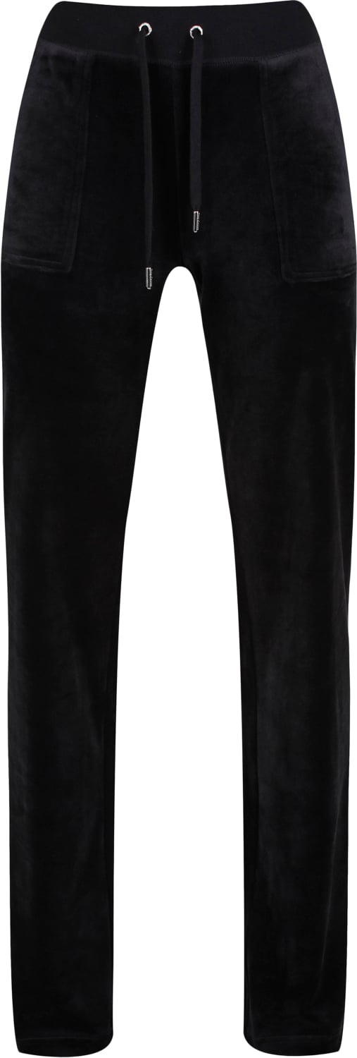 Del Ray Classic Velour Pant Pocket Design