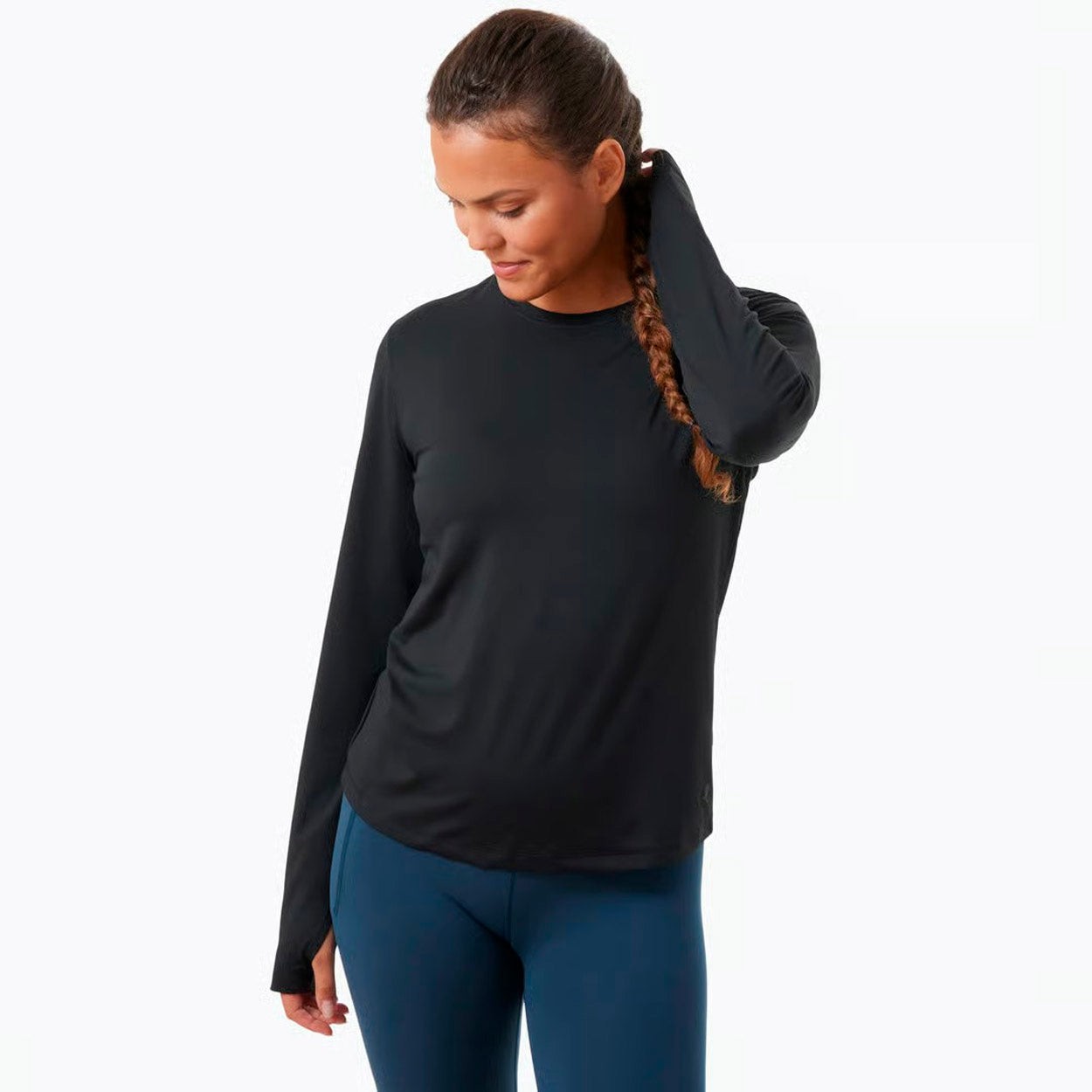Jeanne Langærmet Trænings Tshirt