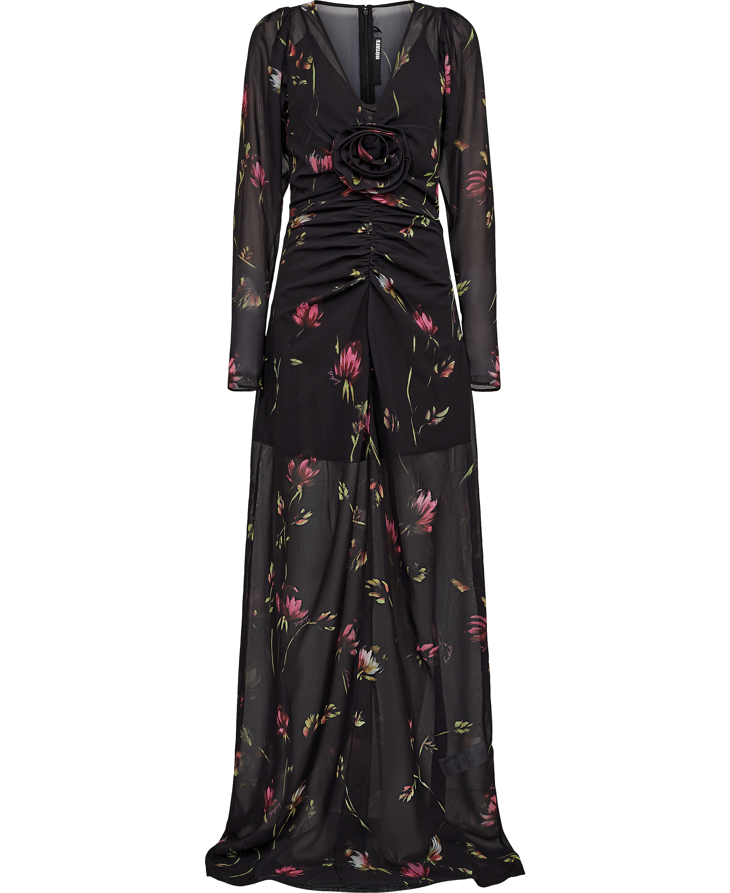 Light Vneck Maxi Dress