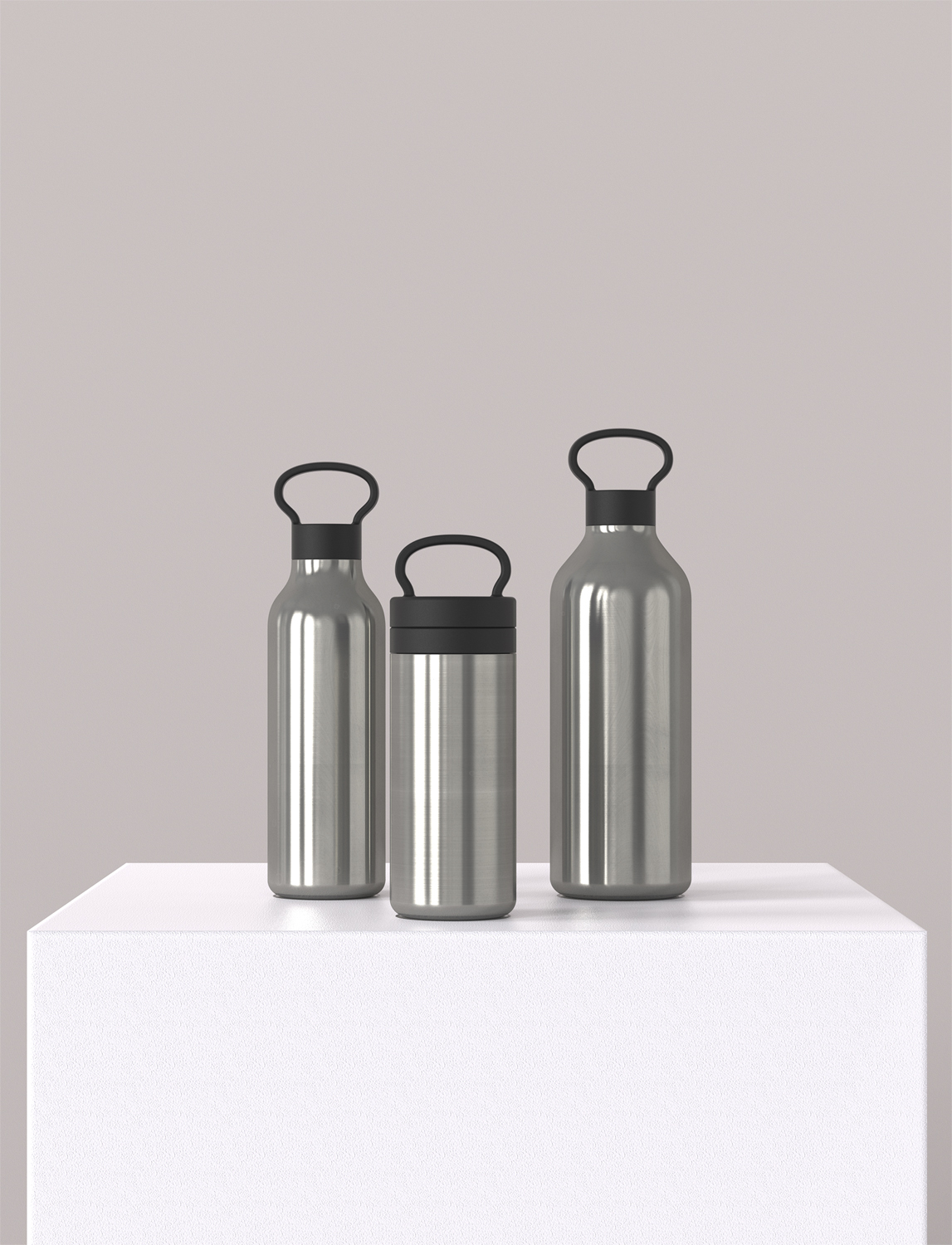Tabi Termoflaske 1 l. Steel