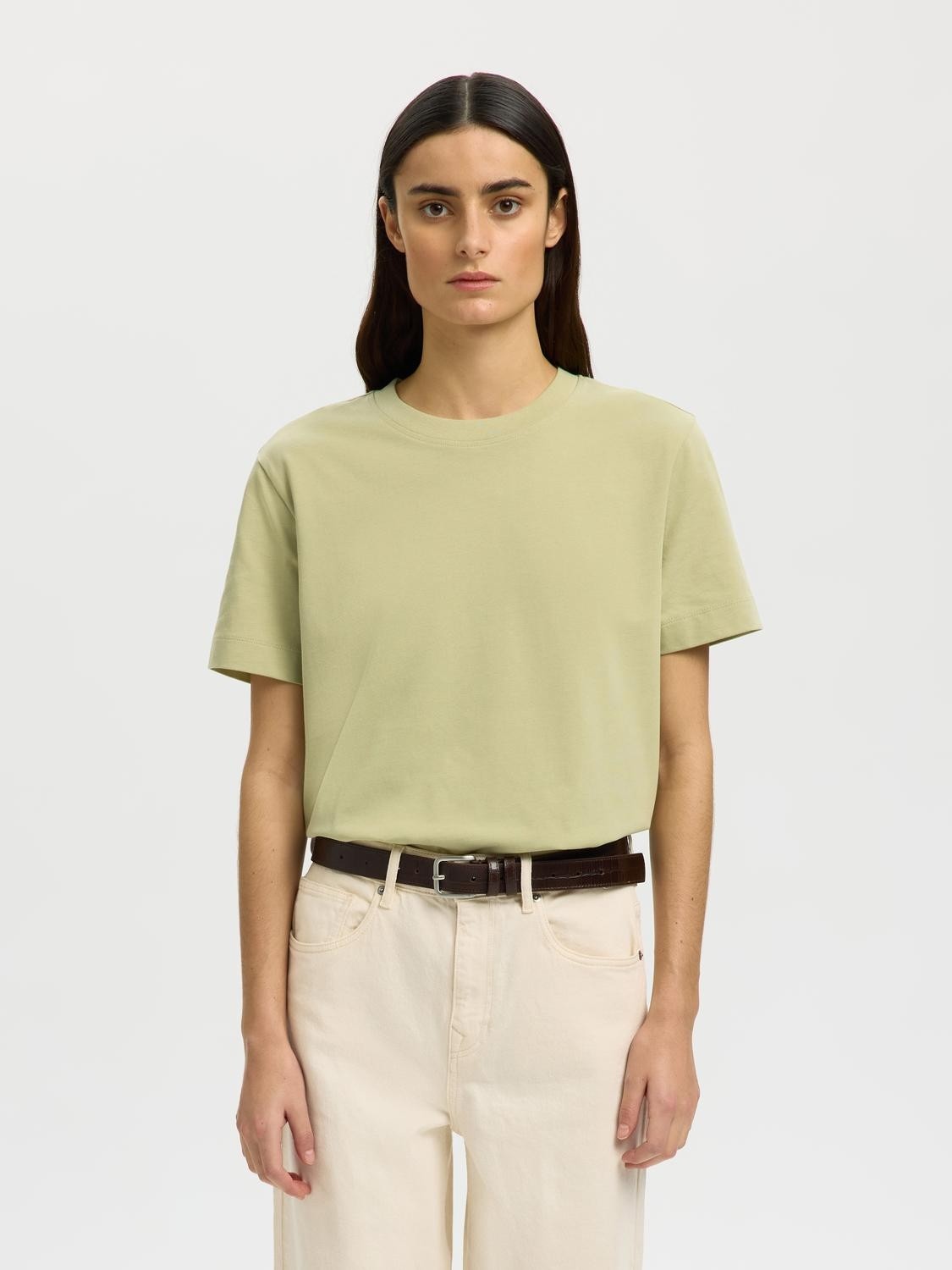 Slfessential SS Boxy TEE Noos