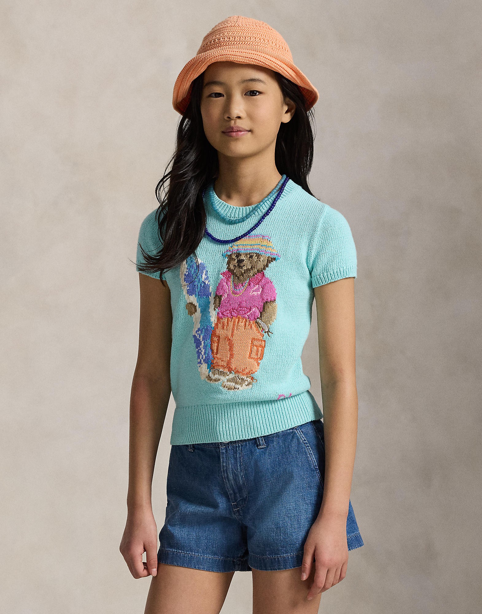 Polo Bear Shortsleeve Sweater - DKK 998 - Spar 50%