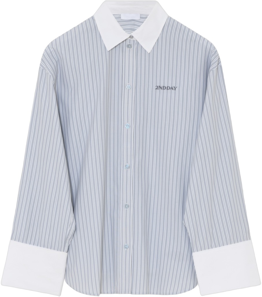 2ND Claren Cotton Stripes