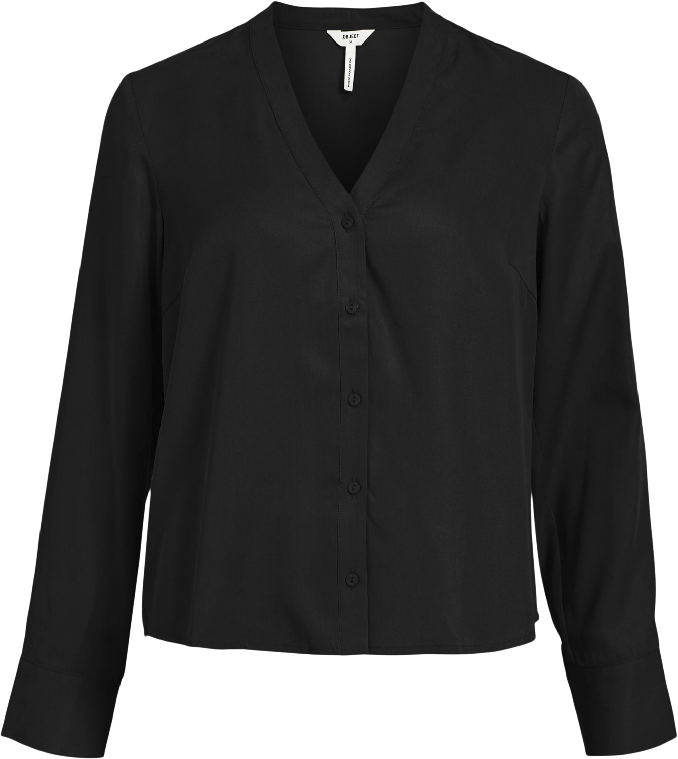 Objtilda L/S Vneck Shirt Noos