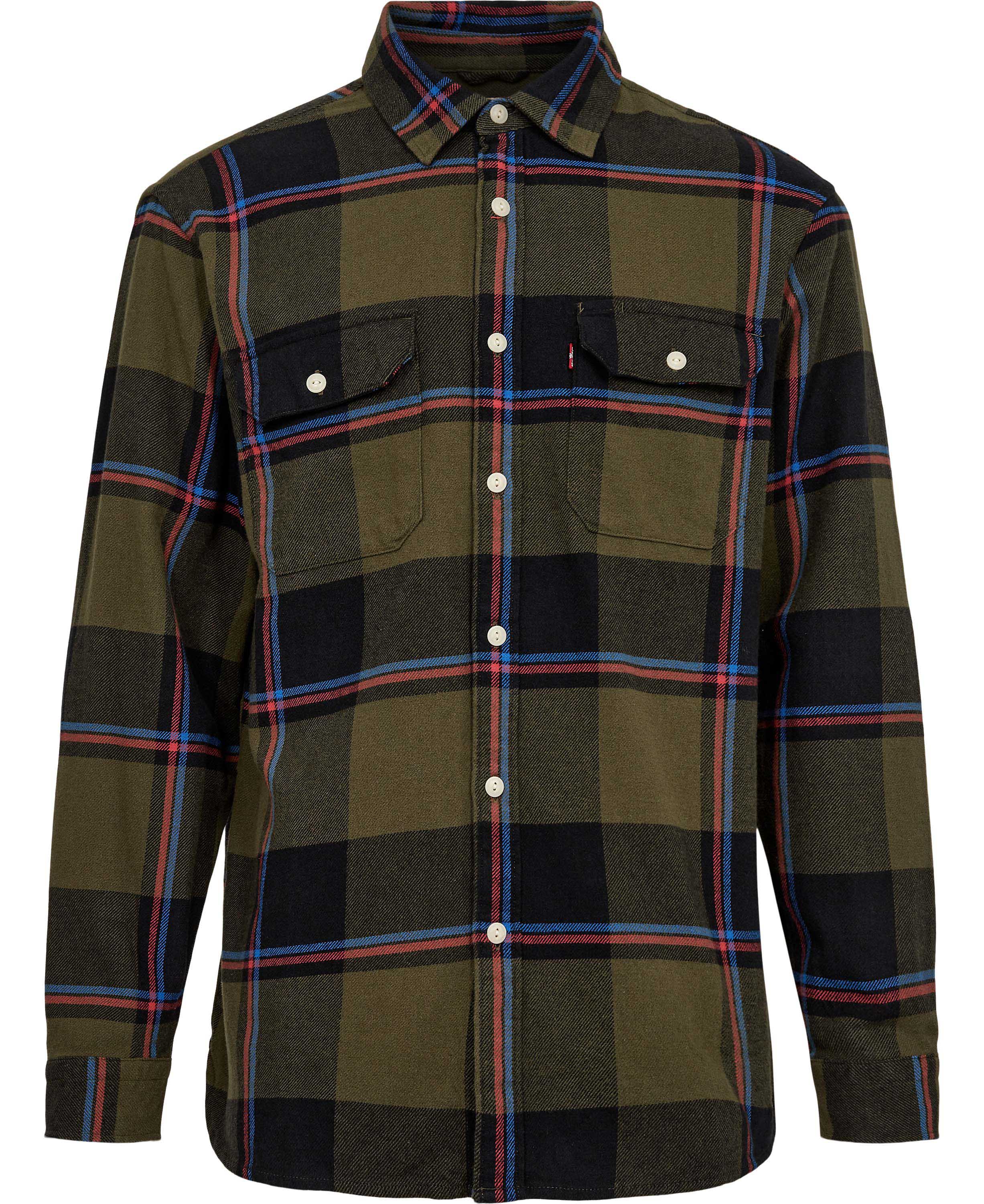 Jackson Worker Huck Plaid Oliv
