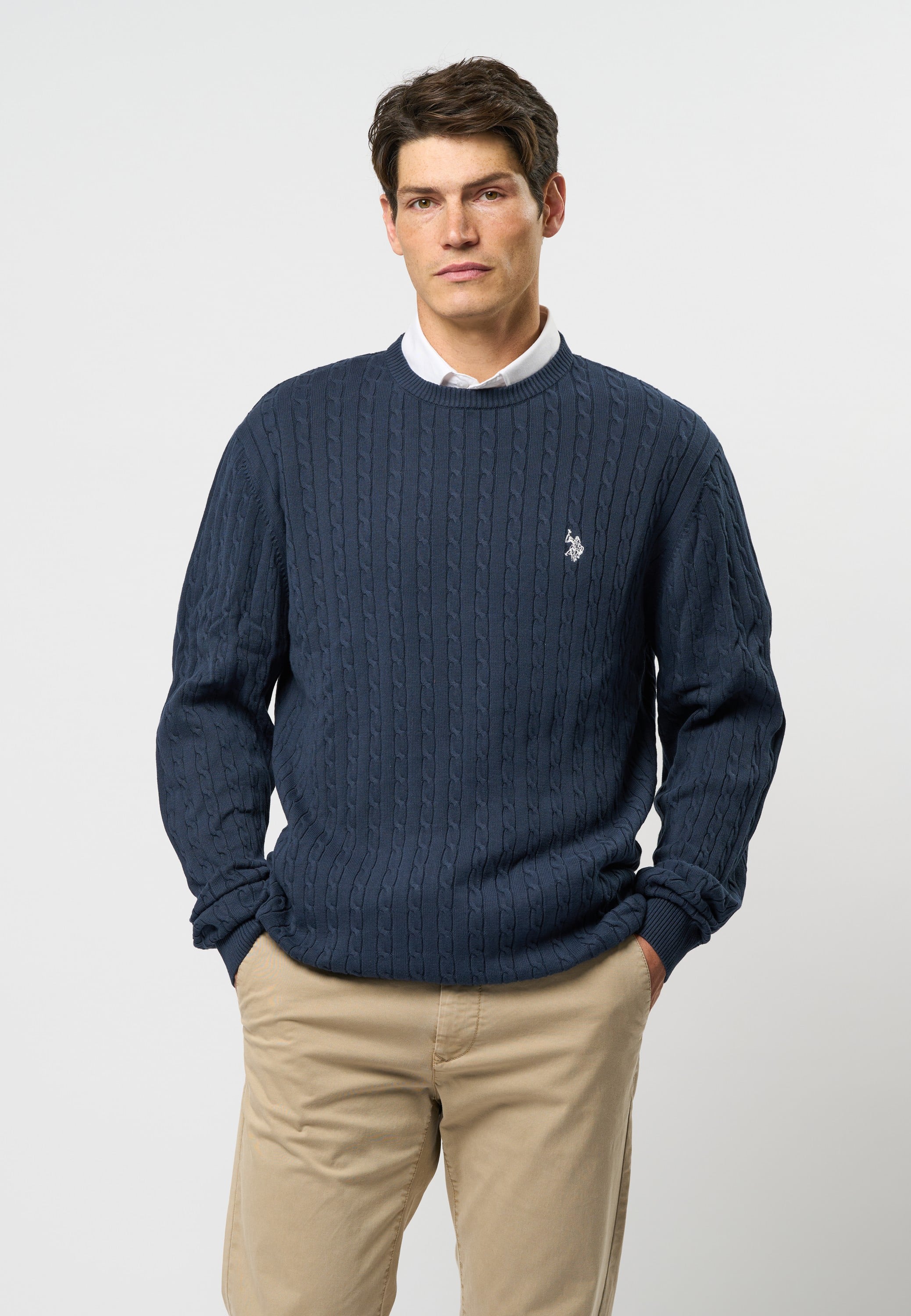 Mads REG COT Uspa M Knit