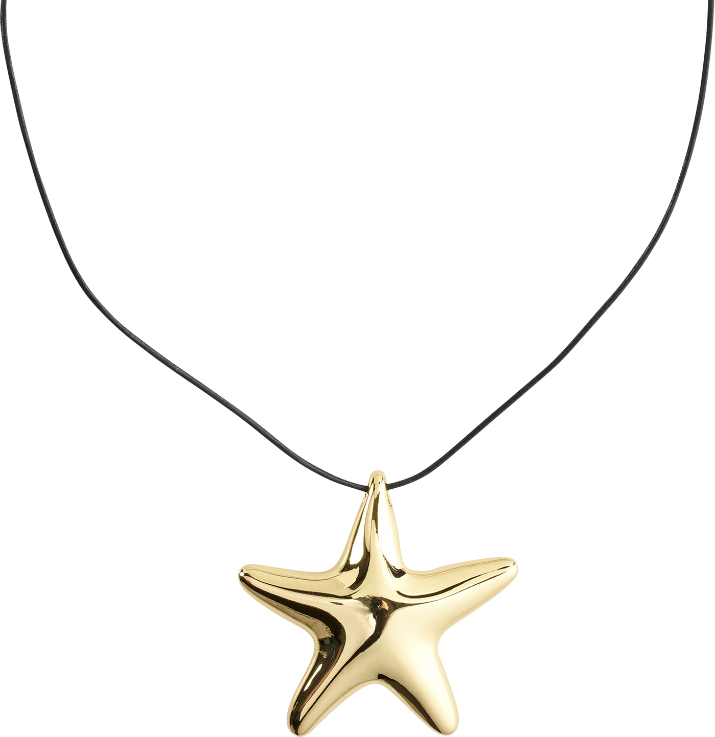 Force Recycled Necklace Goldplated