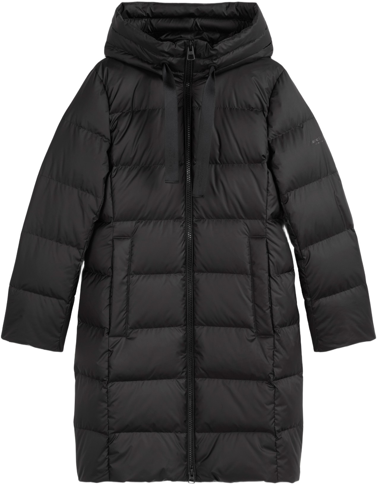 Water Repellent Down Puffer Coat, With Hood