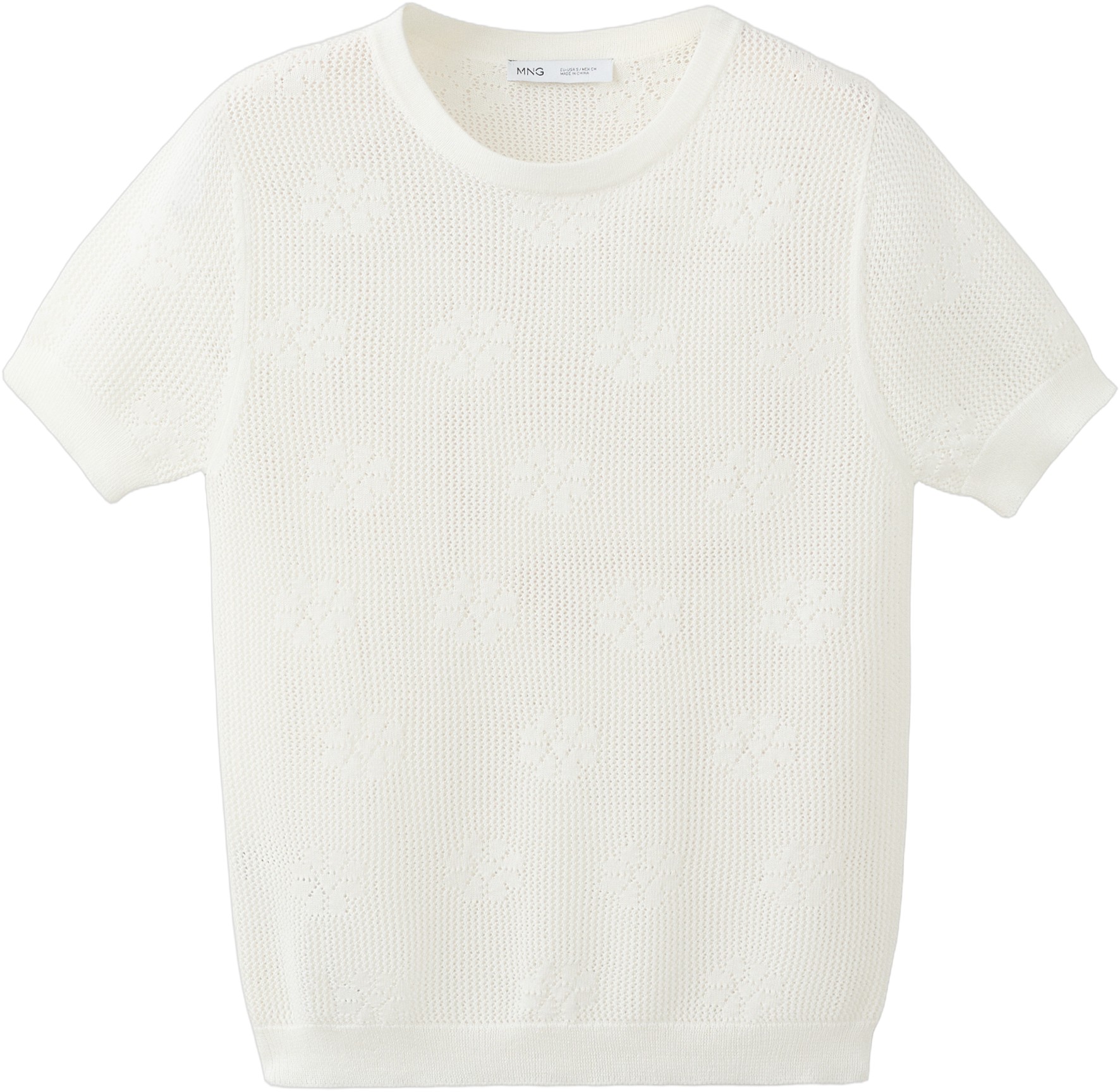 Shortsleeved Knitted Sweater