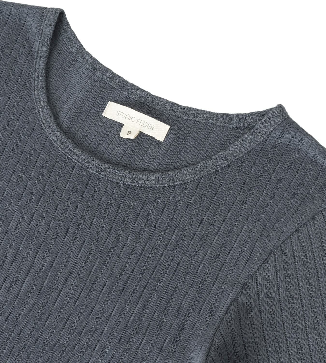 Gertrud Tshirt – Steel Grey