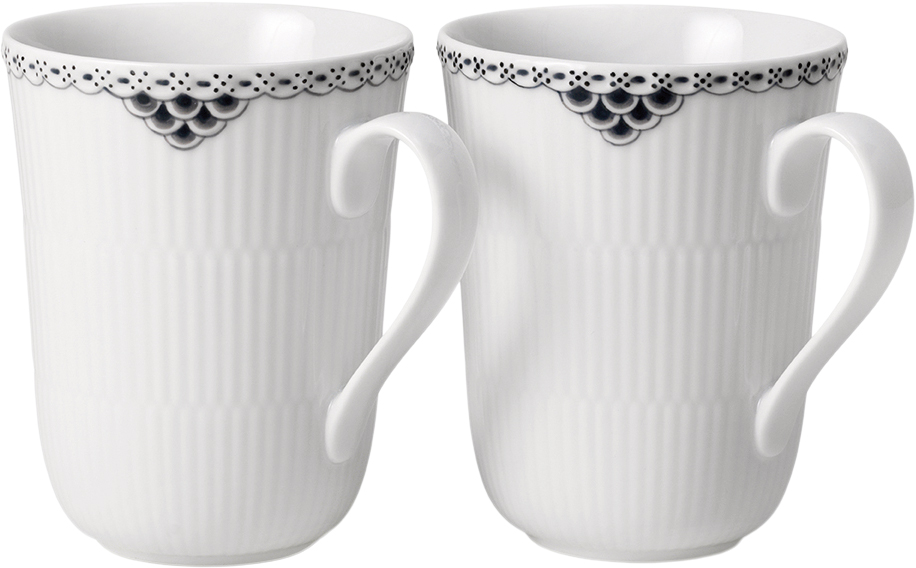 Billede af Black Lace Cup 36cl 2PK