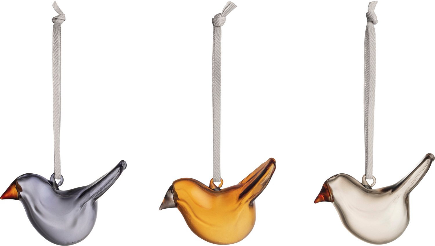 Iittala Mini Glasfugle 3pak mix