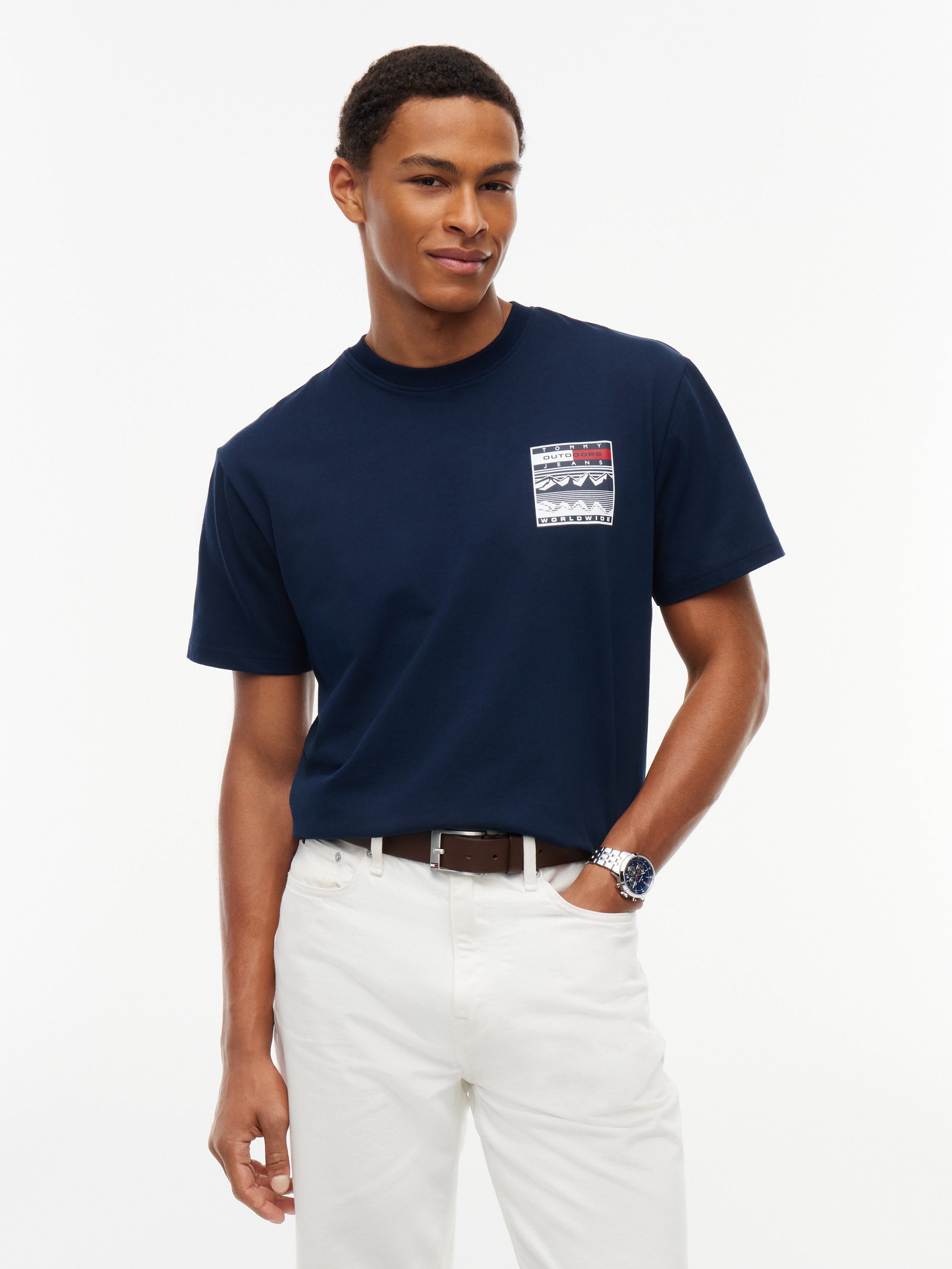 Logo Relaxed Jersey Tshirt