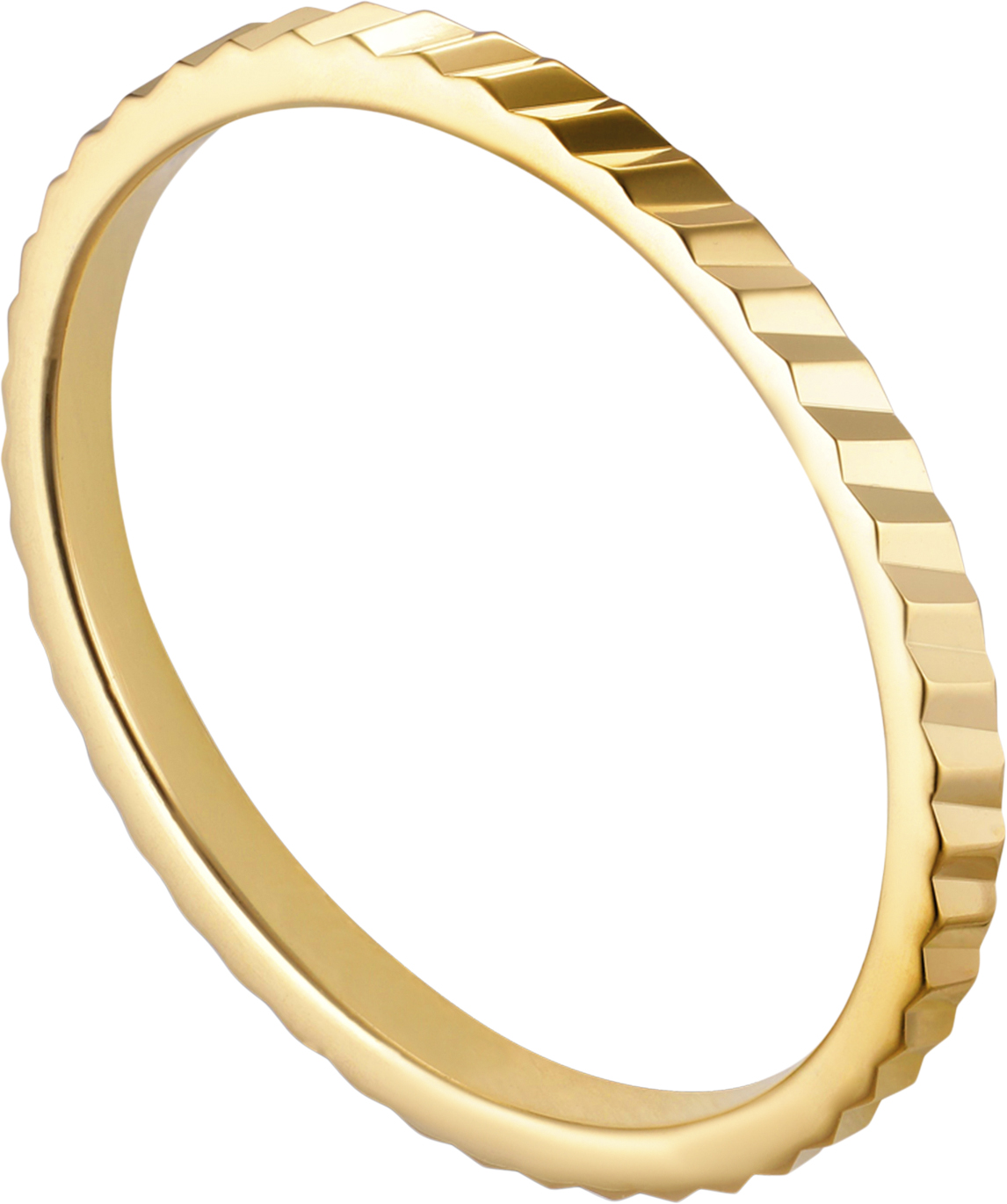 Small Reflection Ring, Goldplated Sterling Silver-46