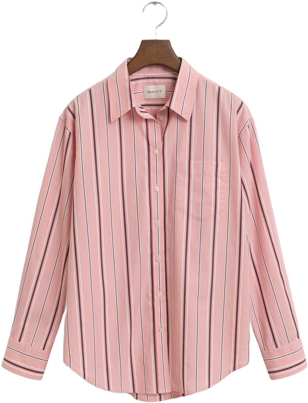REL Classic Poplin Striped Shirt
