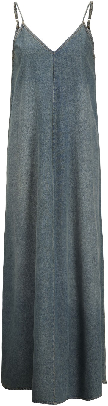 Jxtuva Long Denim Dress DNM