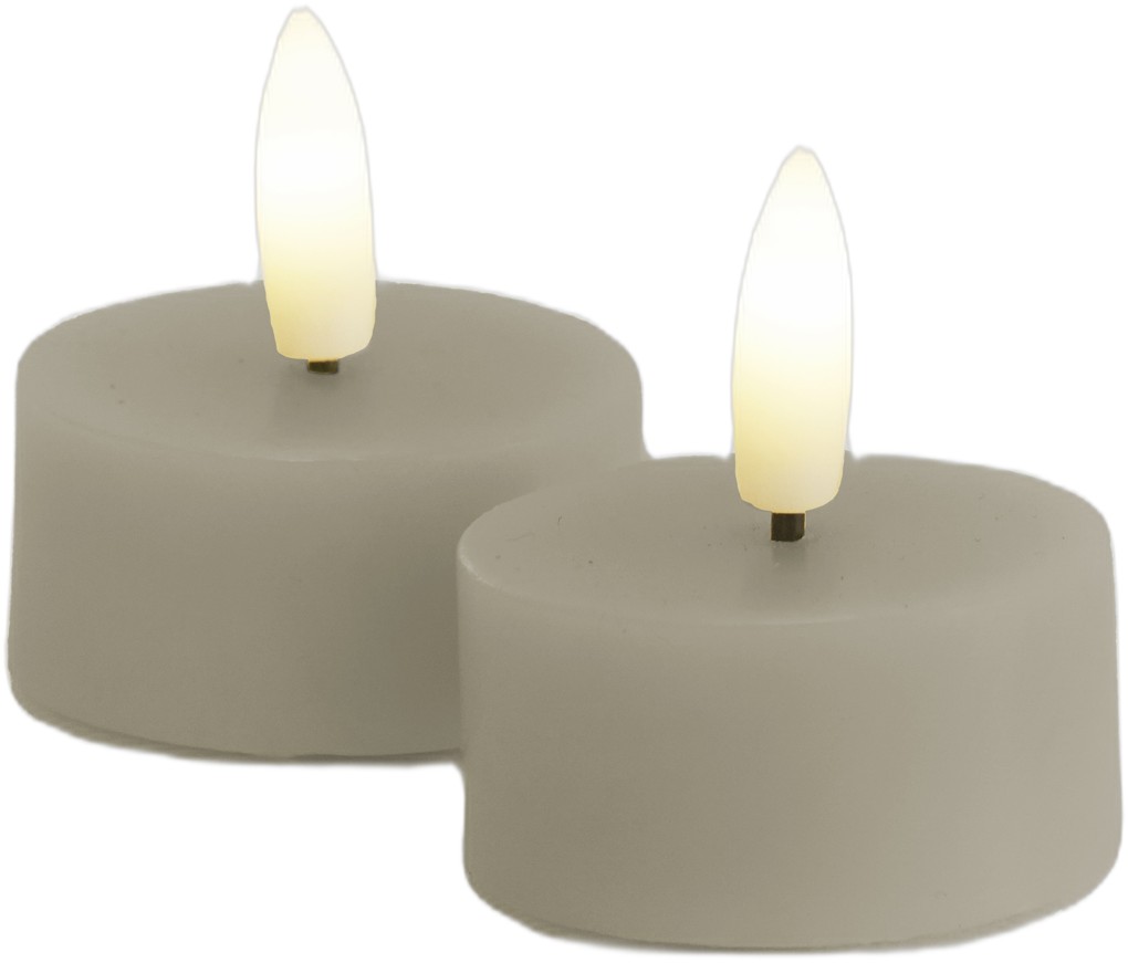 Sille Fyrfadslys 2 stk. sæt, É4,5xh2,2cm