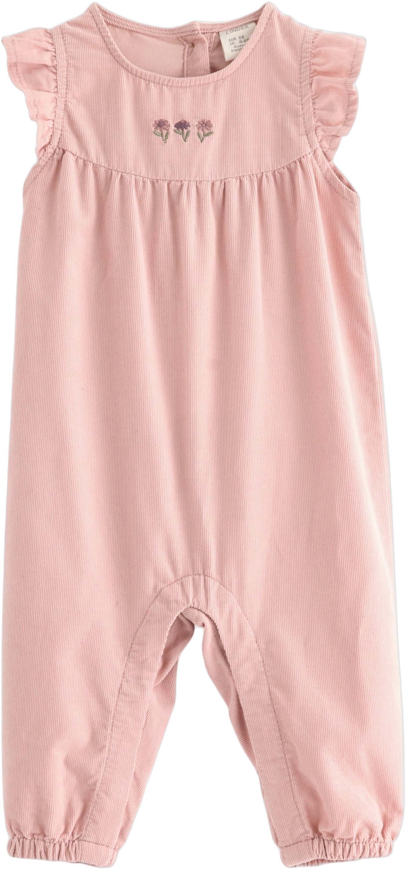 Rmeløs Buksedragt i Fløjl.