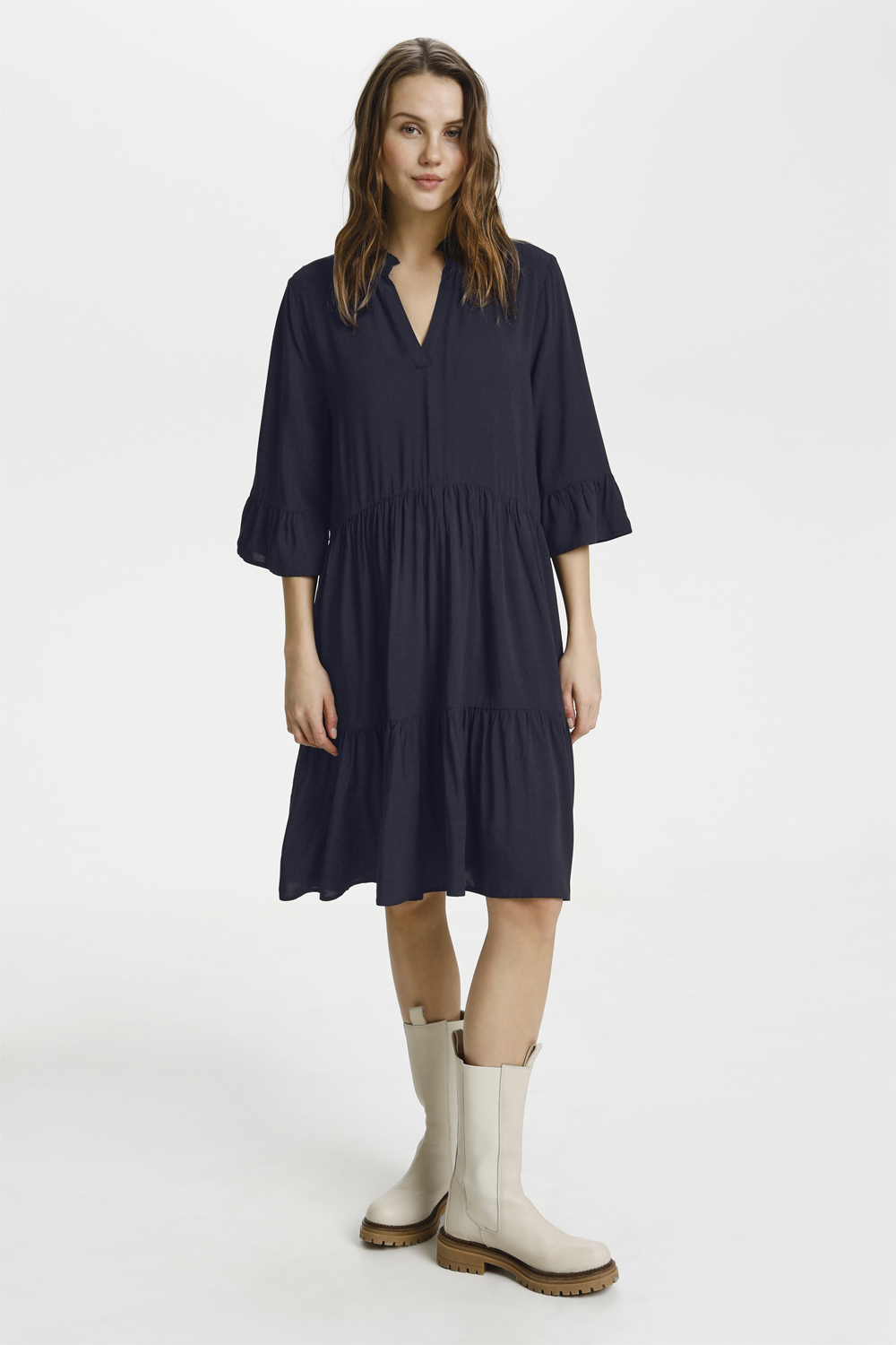 Edasz Solid Dress