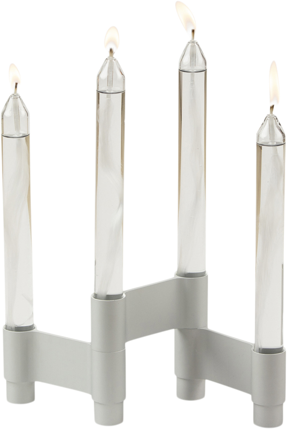 Link, Candle Holder, Matt Aluminium, 11060m