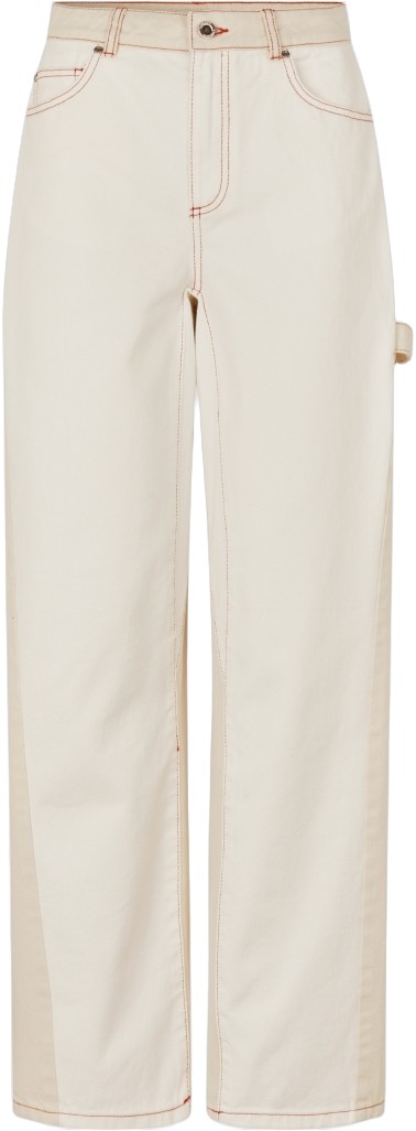 2453 Double Rinse Denim, Twist Knee Seam Denim Pant