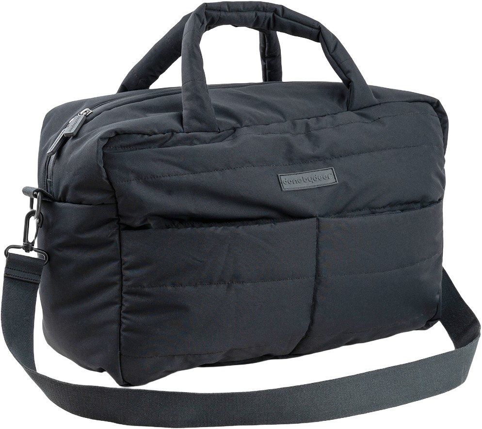 Quiltet Pusletaske Sort