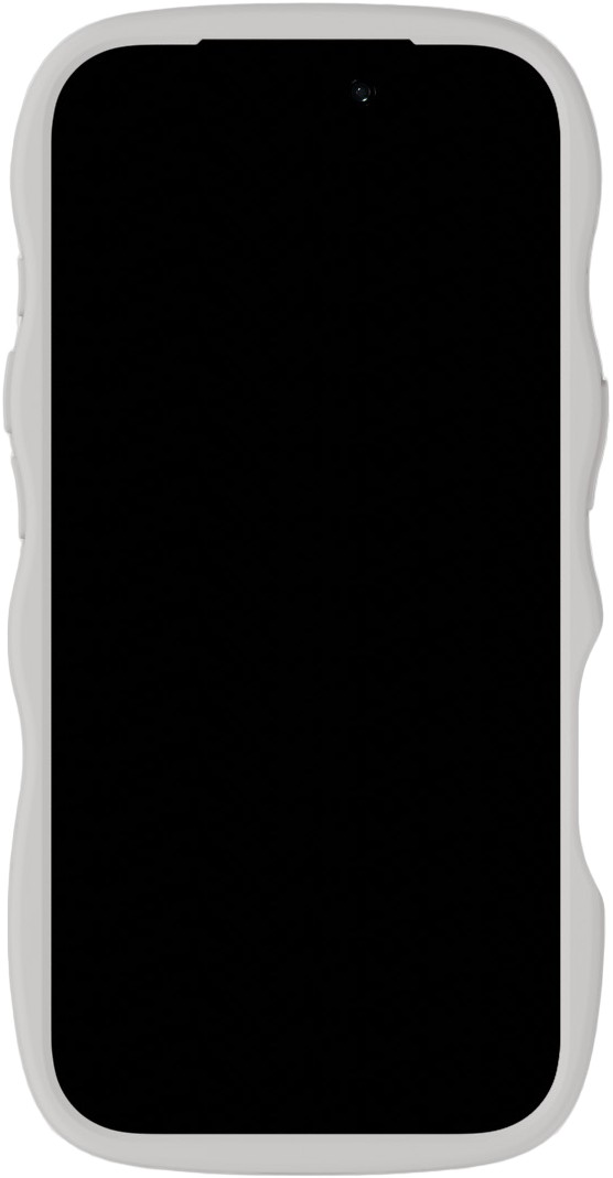 Wavy Case Iphone 17 Pro Wool Gray/transparent