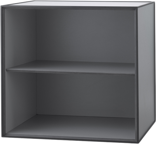 Frame 49 med Hylde Mørkegrå