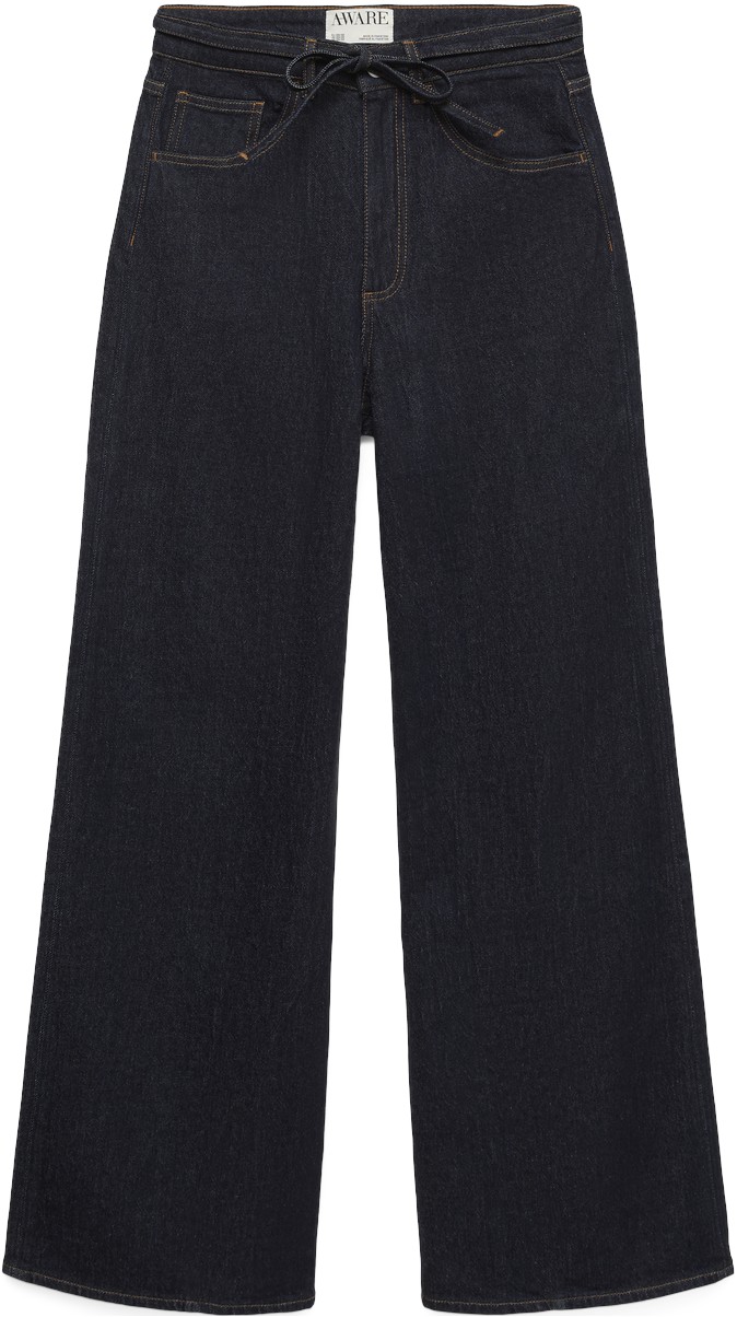 Awmaddie HR Belt Wide Jeans Ra392