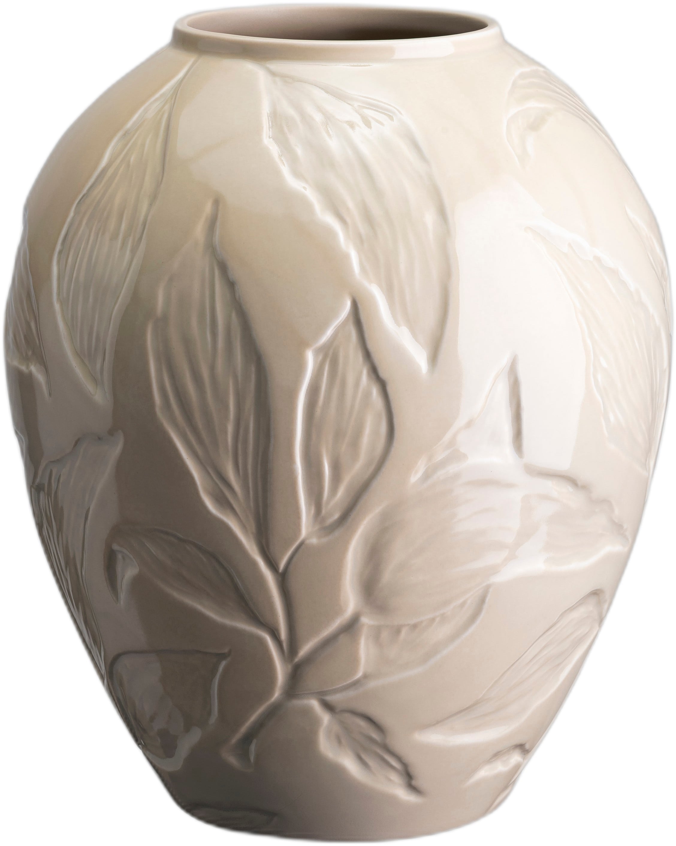 Florita Glazed Sandstone, H 30 cm, Vase